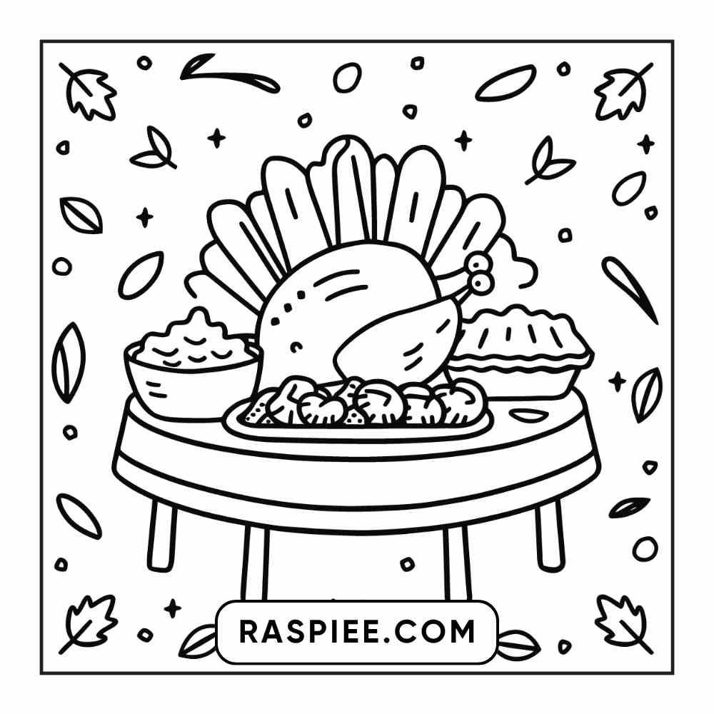 114 Cozy Autumn Bold & Easy Coloring Pages PDF Printable Instant Download