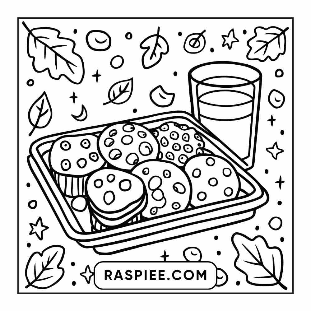 114 Cozy Autumn Bold & Easy Coloring Pages PDF Printable Instant Download