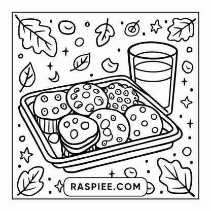 114 Cozy Autumn Bold & Easy Coloring Pages PDF Printable Instant Download