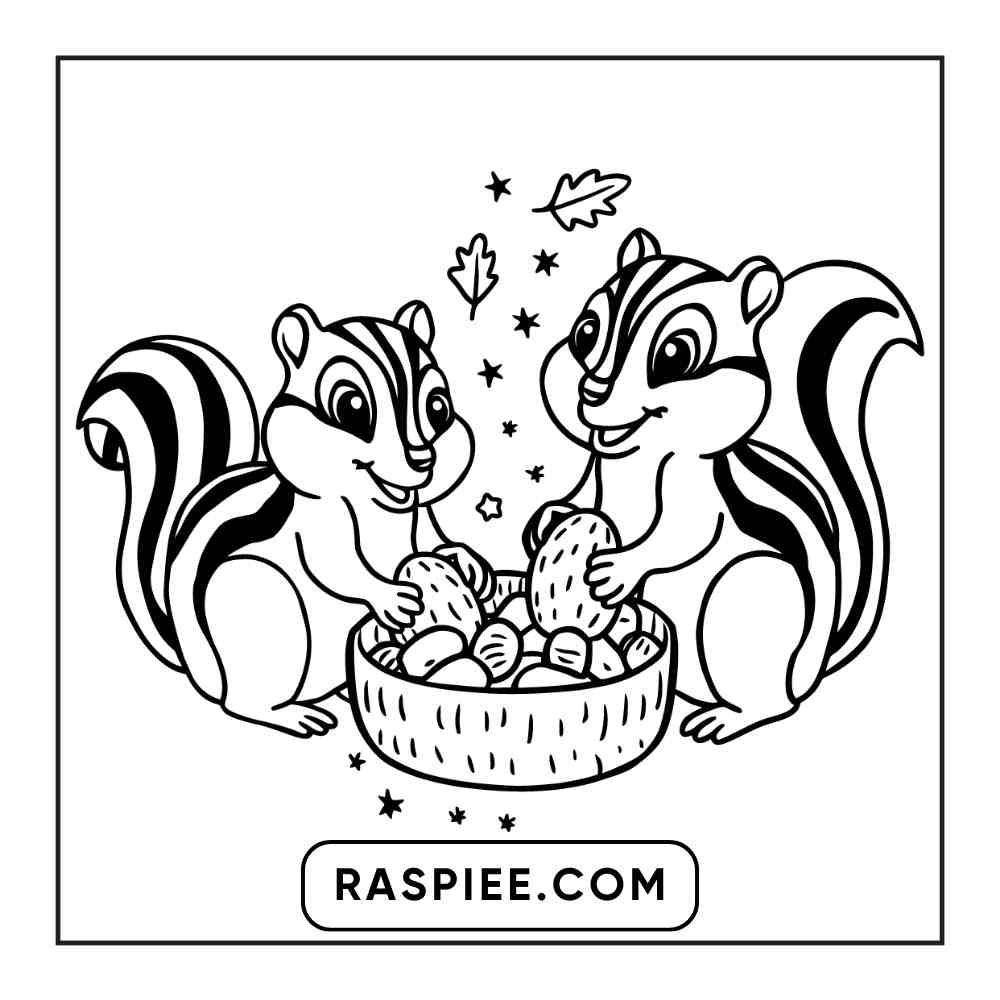 114 Cozy Autumn Bold & Easy Coloring Pages PDF Printable Instant Download