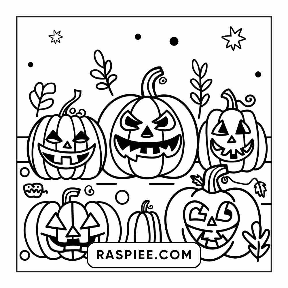 114 Cozy Autumn Bold & Easy Coloring Pages PDF Printable Instant Download