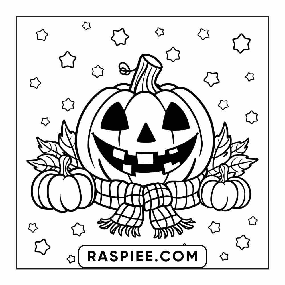 84 Cozy Halloween Bold & Easy Coloring Pages Printable PDF Instant Download