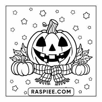 84 Cozy Halloween Bold & Easy Coloring Pages Printable PDF Instant Download