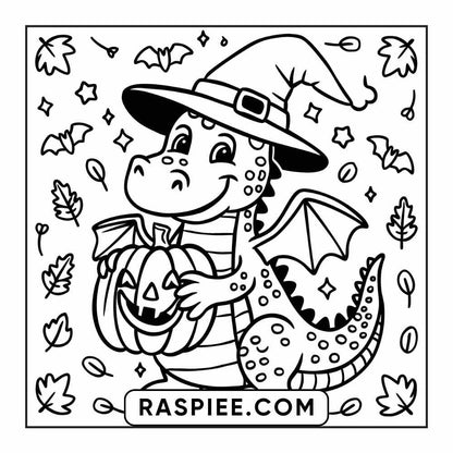 84 Cozy Halloween Bold & Easy Coloring Pages Printable PDF Instant Download