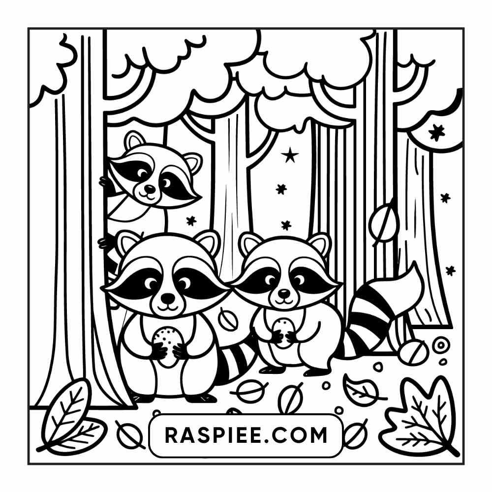 114 Cozy Autumn Bold & Easy Coloring Pages PDF Printable Instant Download