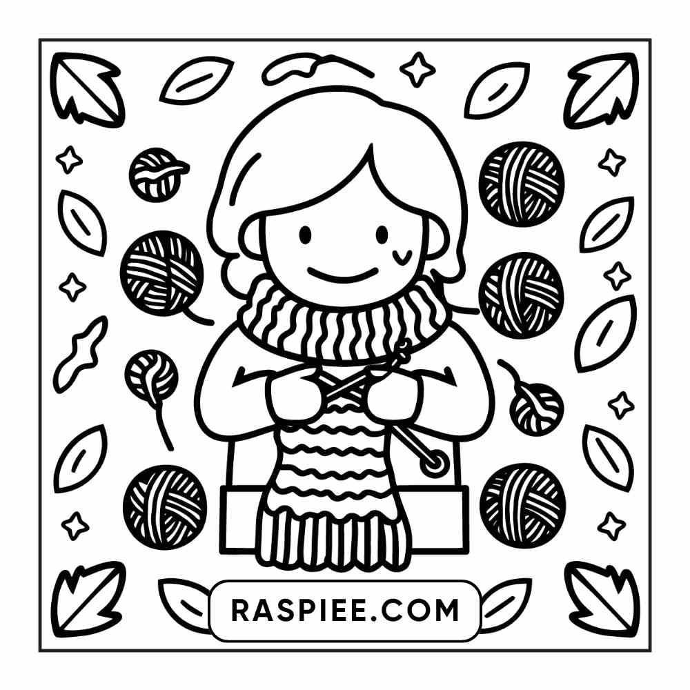 114 Cozy Autumn Bold & Easy Coloring Pages PDF Printable Instant Download