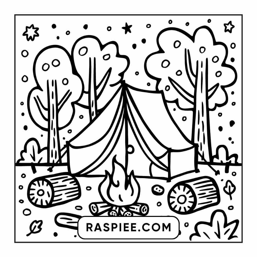 114 Cozy Autumn Bold & Easy Coloring Pages PDF Printable Instant Download