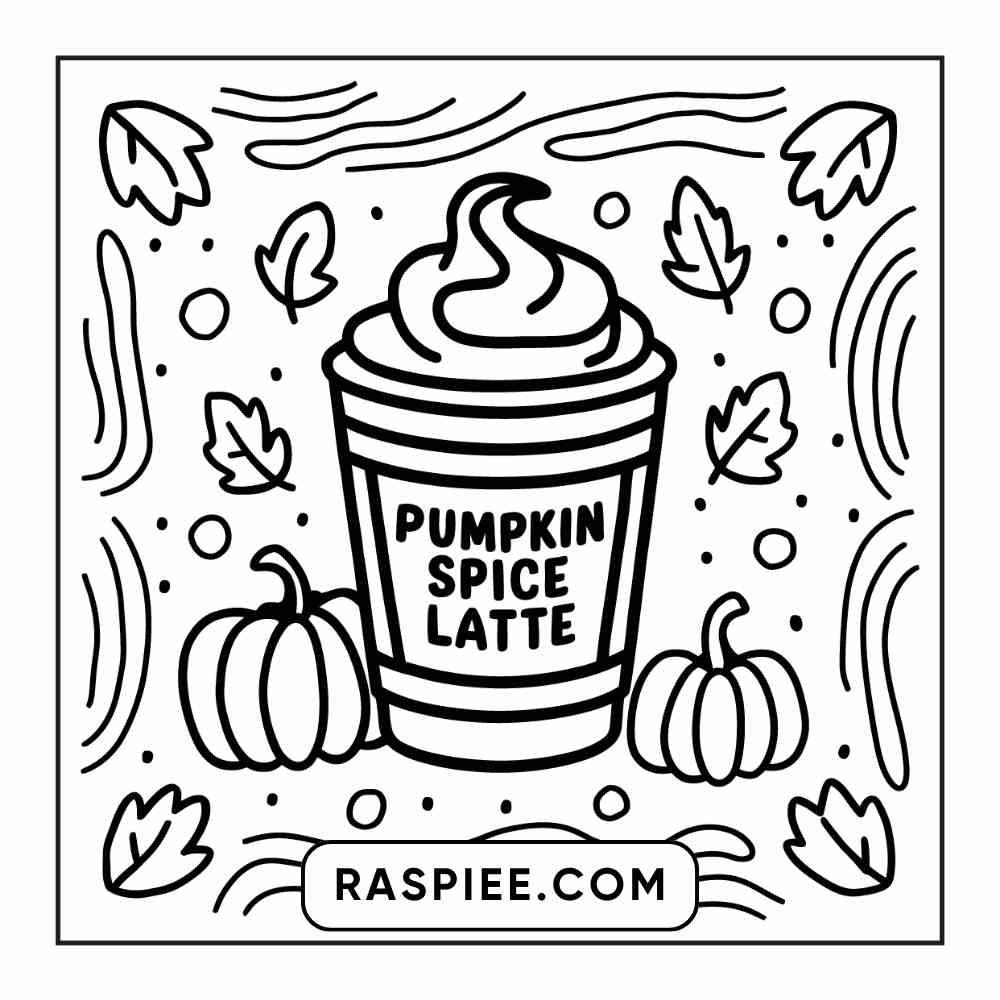 114 Cozy Autumn Bold & Easy Coloring Pages PDF Printable Instant Download