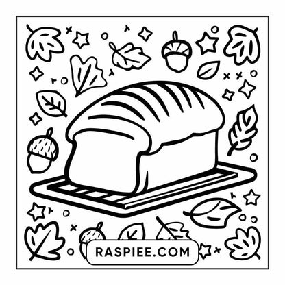 114 Cozy Autumn Bold & Easy Coloring Pages PDF Printable Instant Download