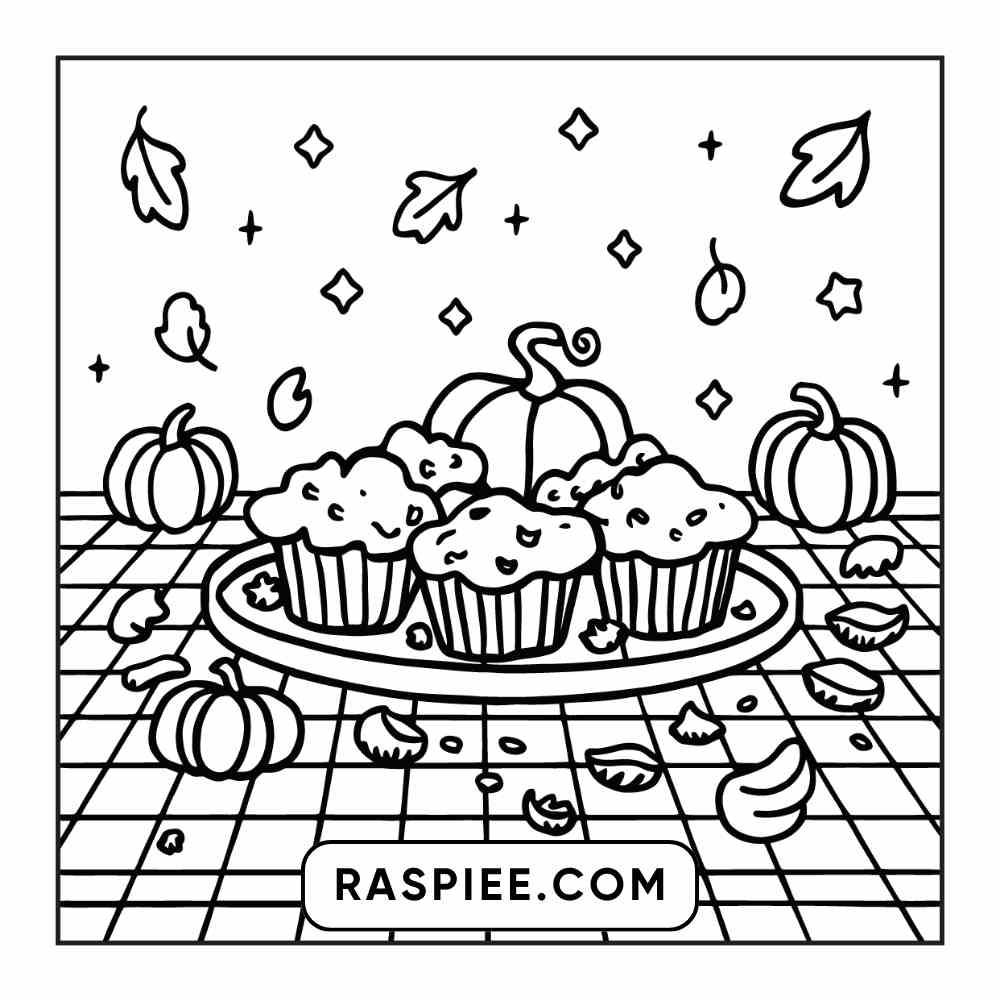 114 Cozy Autumn Bold & Easy Coloring Pages PDF Printable Instant Download