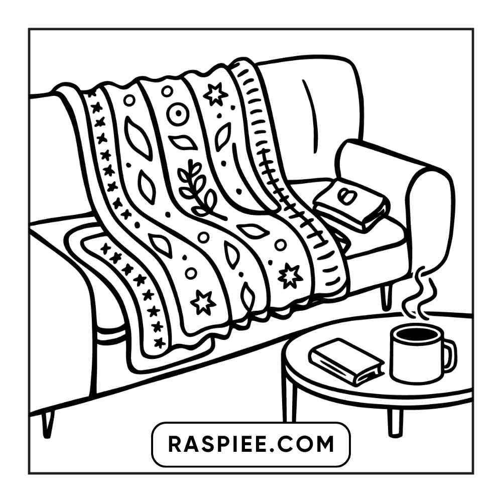 114 Cozy Autumn Bold & Easy Coloring Pages PDF Printable Instant Download